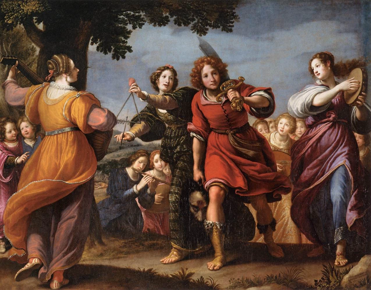 Il trionfo di Davide - Louvre, Parigi